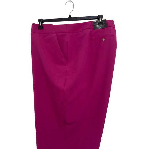 Worthington Woman Modern Fit Straight Leg Ankle Pants Size 30W Adventure Pink - Picture 12 of 14